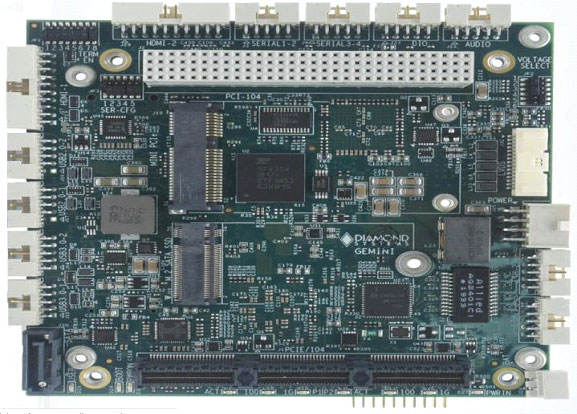 GEMINI COM-Based SBC with WL8665UE CPU / COM Express Carrier