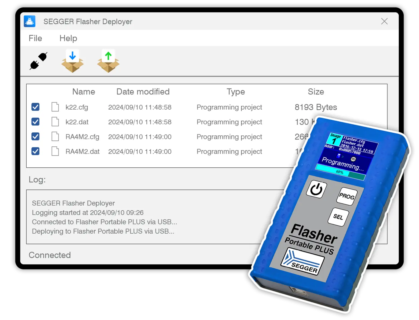 Flasher portable PLUS